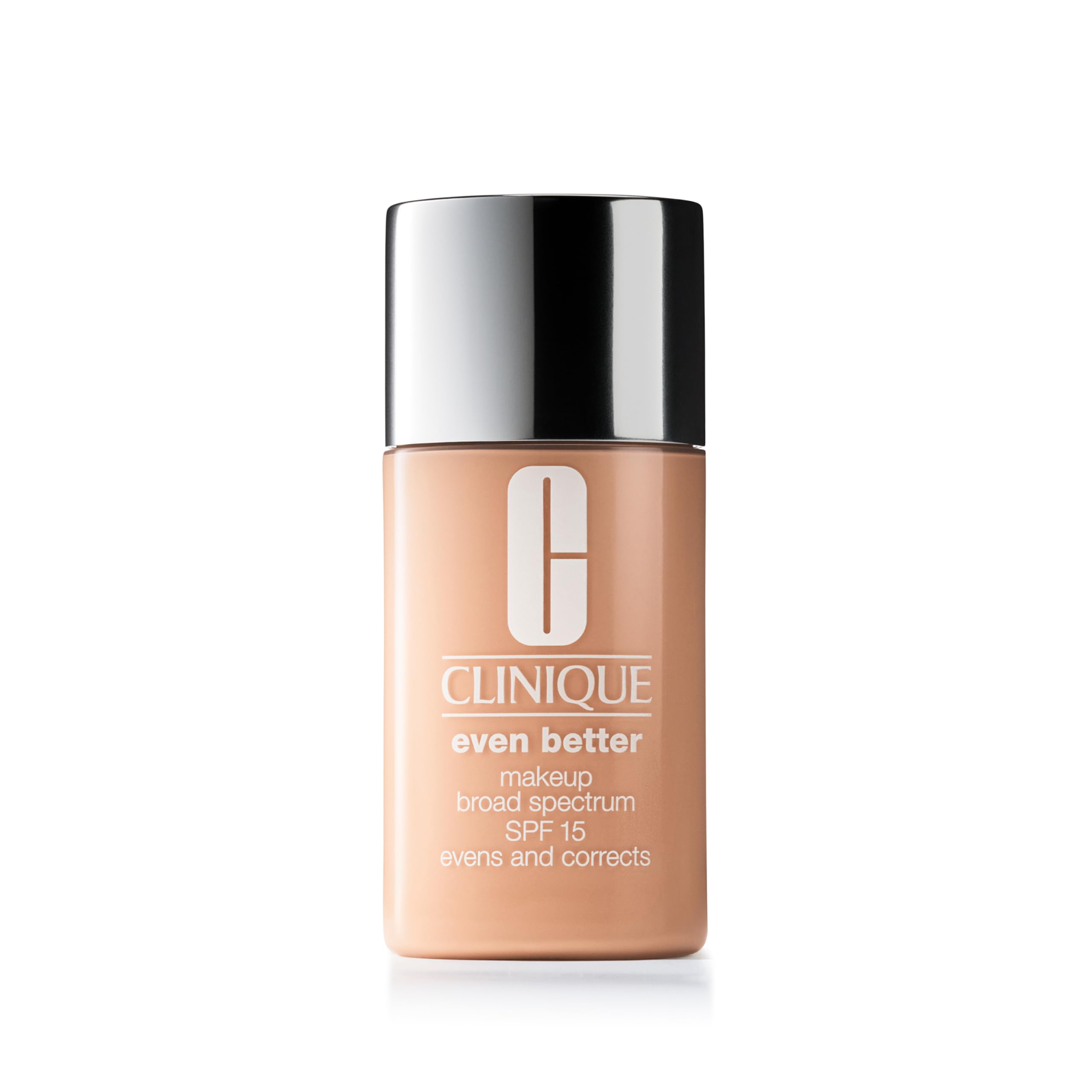 Clinique Even Better Makeup Medium Coverage Foundation Broad Spectrum SPF 15 | Evens Skin Tone + Reduces Dark Spots, Breeze