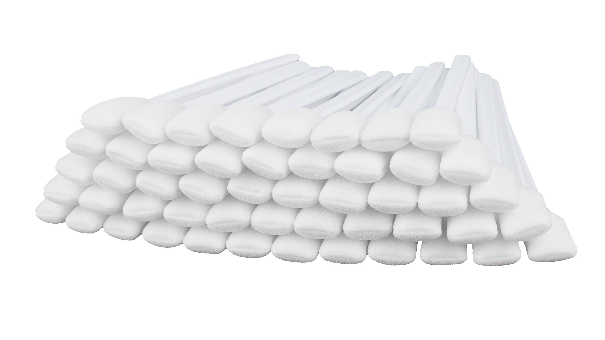 200pcs 5.11'' Square Rectangle Foam Cleaning Swab Sticks for Solvent Format Inkjet Printer Roland Optical Equipment.