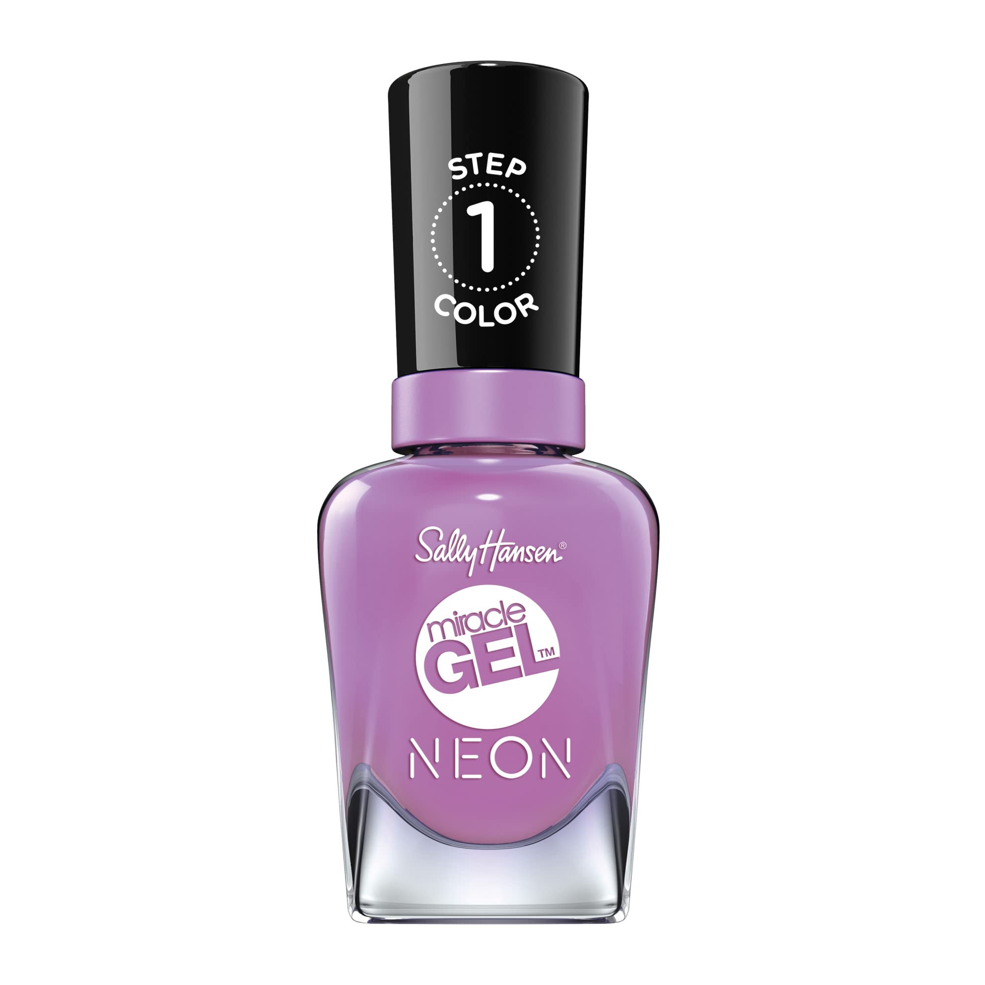 Miracle Gel Neon - 054 Violet By Sally Hansen For Women - 0.5 Oz Nail Polish