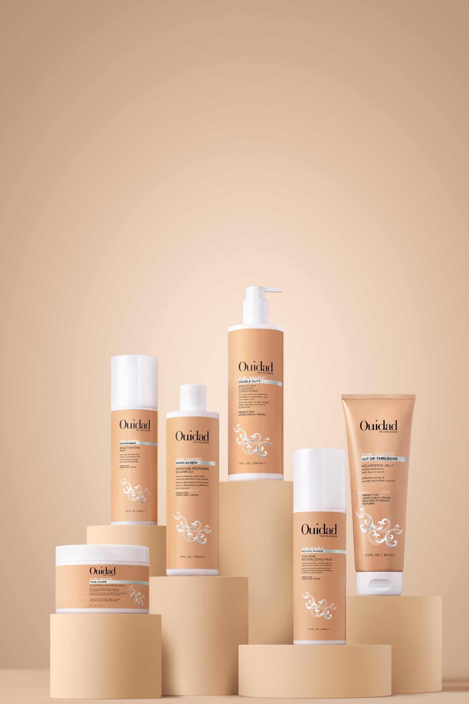 Ouidad Curl Shaper - Double Duty Weightless Cleansing Conditioner, 16 Oz. (94116)