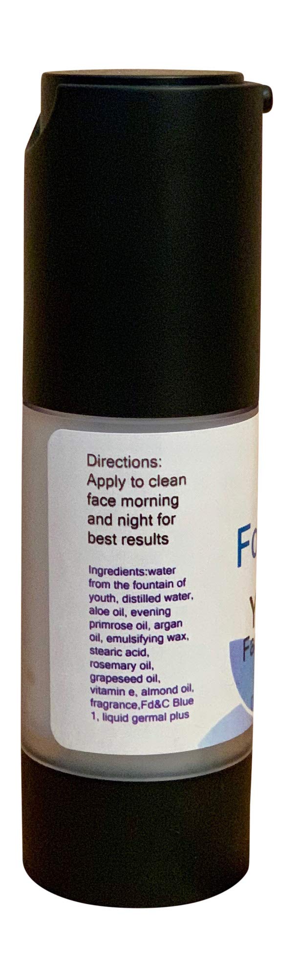 Anti Aging Face Cream Made Using Water From The Fountain Of Youth & Argan Oil, By Diva Stuff