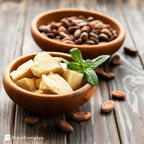 1 Lb Ecuadorian Cocoa (Cacao) Butter - Pure, Raw and Unprocessed - Use for Lotion, Cream, Lip Balm, Oil Stick or Body Butter - N
