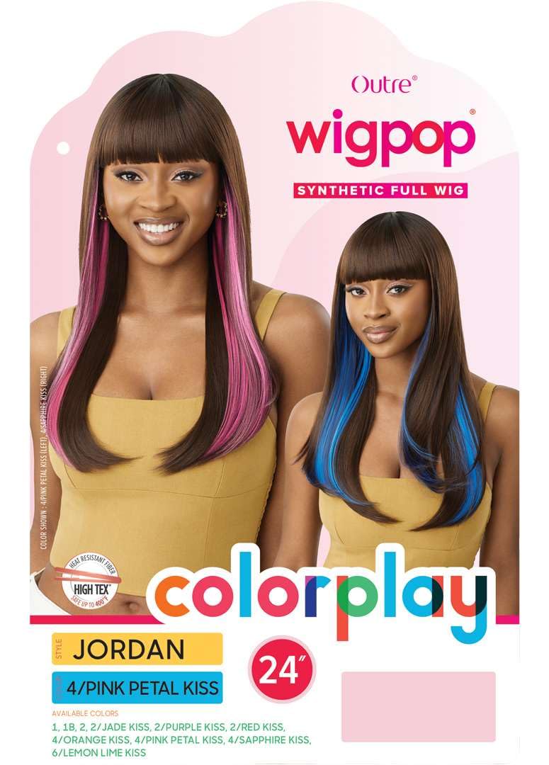 Outre Wigpop - Color Play - Jordan (6/LEMON LIME KISS)