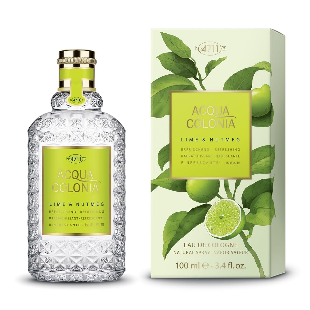 4711 Acqua Colonia - Lime And Nutmeg By Muelhens For Unisex - 3.4 Oz Edc Spray
