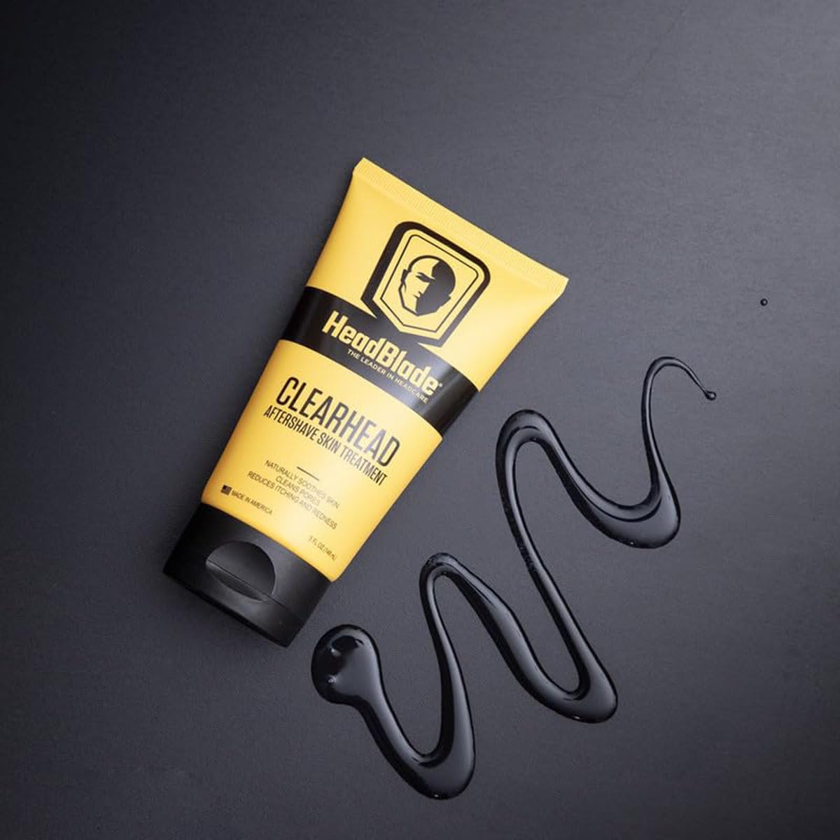 HeadBlade ClearHead Men's Refreshing Post Shaving Aftershave Lotion Help prevent Ingrown Hair & Irritation - 5oz