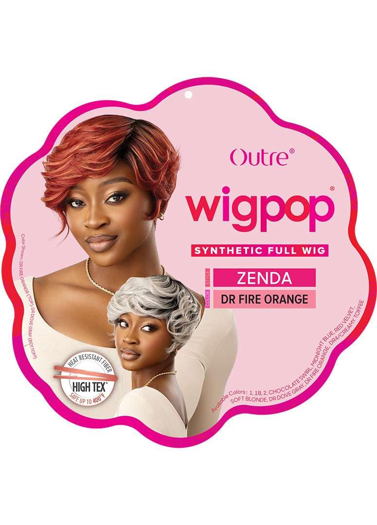 Outre Wigpop - Zenda (MIDNIGHT BLUE)