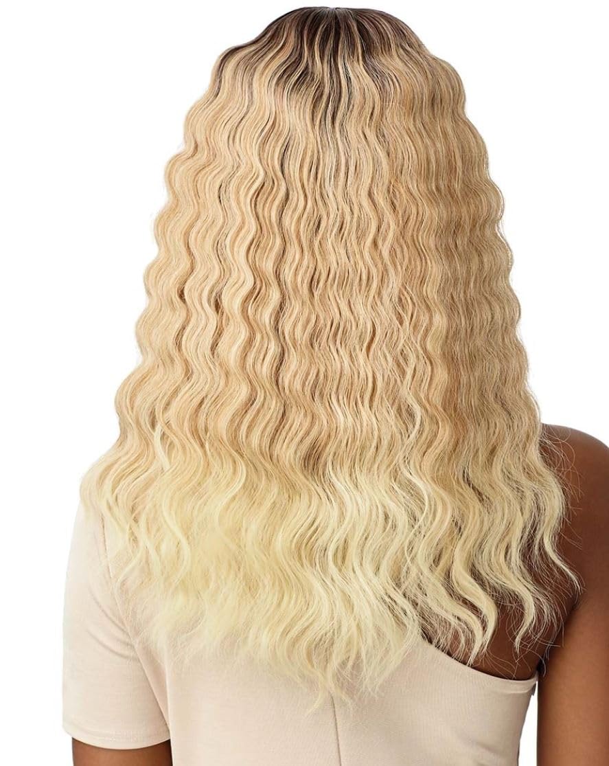 Outre Lace Front Natural Baby Hairs HD Transparent Lace Crimp Wave Style LUCY (1)