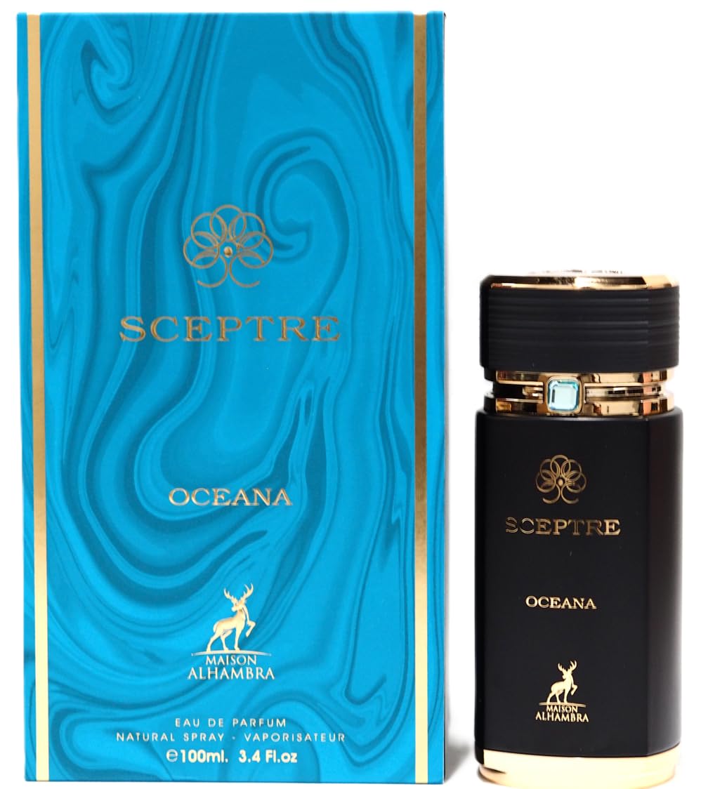 Sceptre Oceana by Maison Alhambra for Men - 3.4 oz EDP Spray