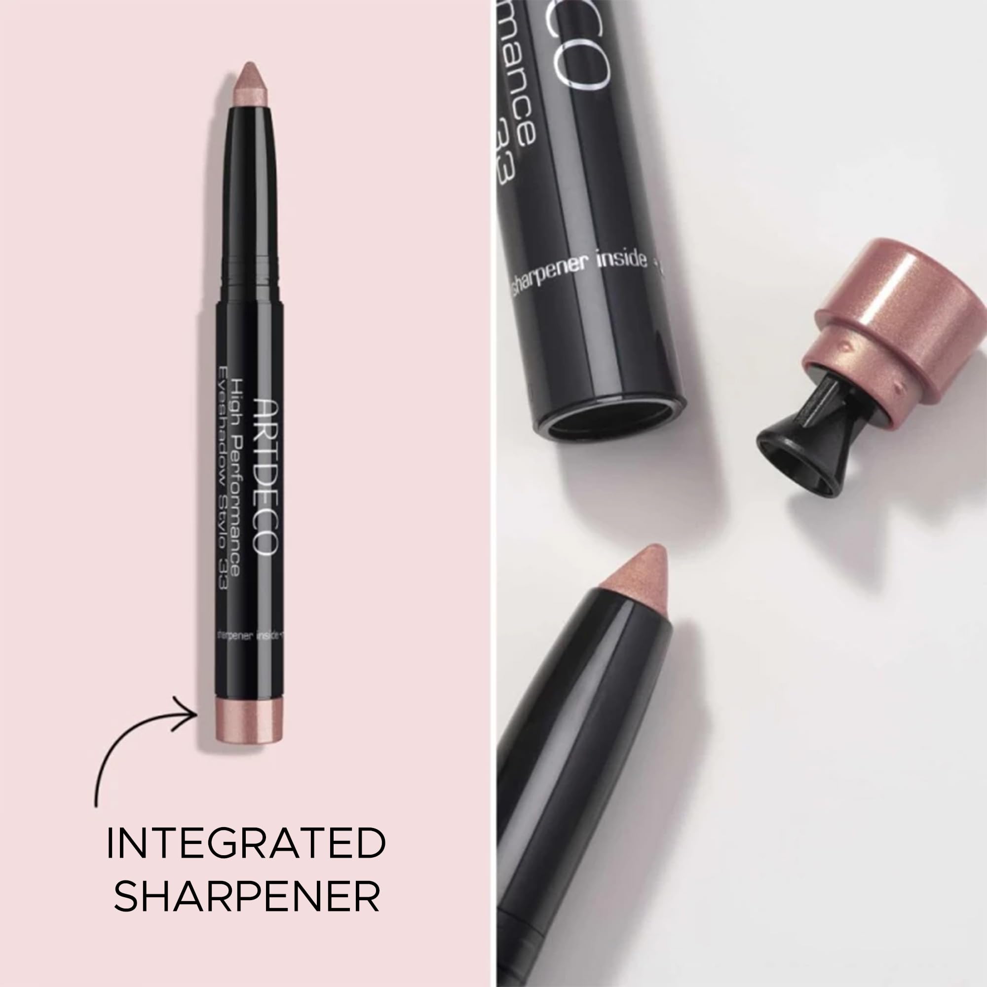 Artdeco High Performance Eyeshadow Stylo - Benefit Pearl Brown N16-3 In 1 Stick: Eyeshadow, Eyeliner & Kajal - Glides On & Blend