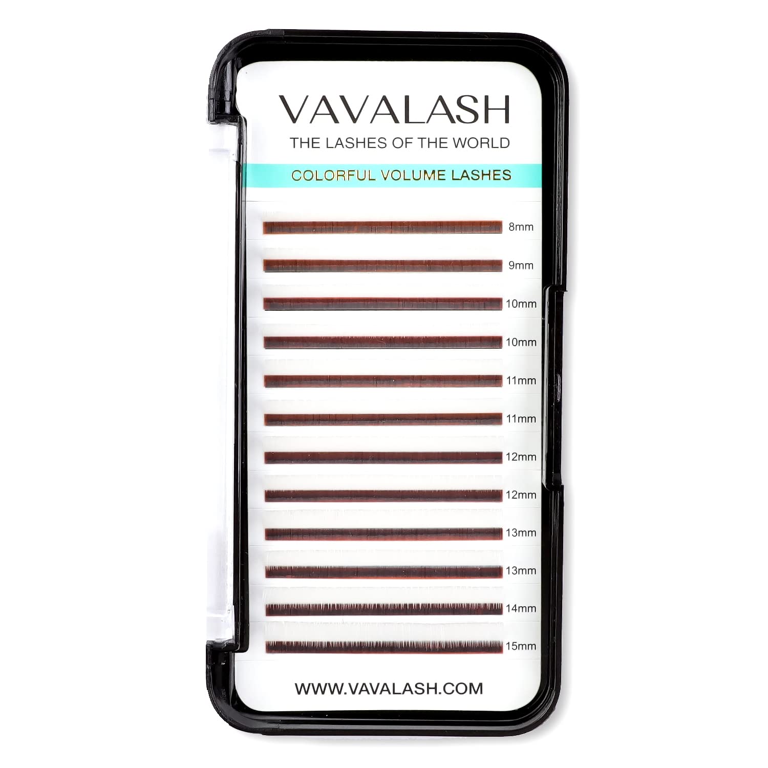 Colored Lash Extensions 0.07mm D Curl White Individual Volume Lashes Extensions 13-20 Mix Length Color Eyelash Extensions for Sa