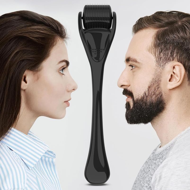 Derma Roller Microneedle Roller For Face, Roller for Beard, Microneedling Roller  For Women and Men  Micro Needle Roller For Fac
