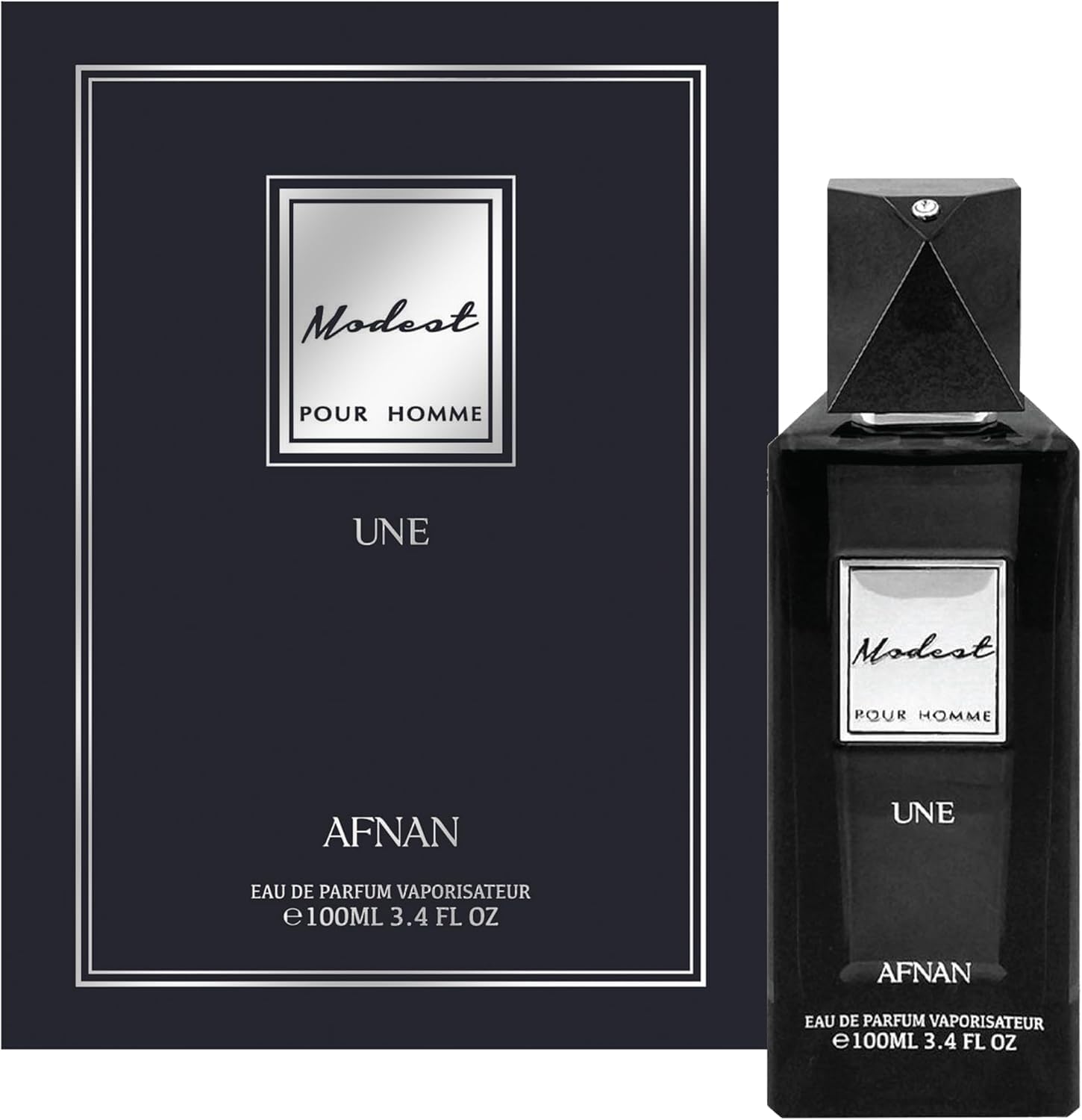 Modest Une By Afnan, 3.4 Oz Eau De Parfum Spray For Men