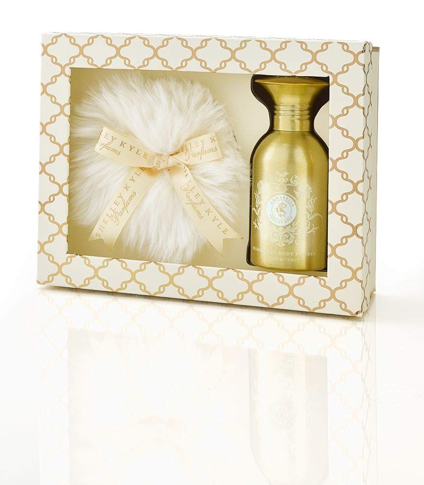 Talc Free Shelley Kyle Mcclendon Shimmer Powder Gift Box Set, 48Grams