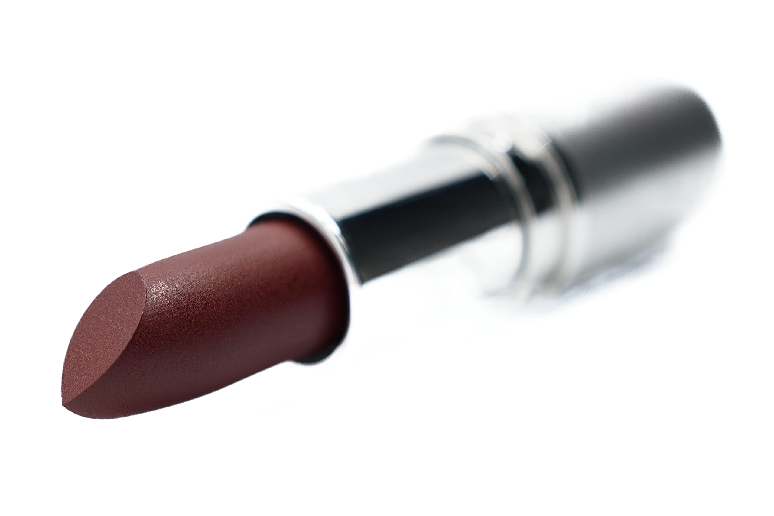 Pure Ziva Sinful Brown Black Deep Violet Satin Creamy Pearl Lipstick Color Moisturizing Paraben Free, No Animal Testing & Cruelt