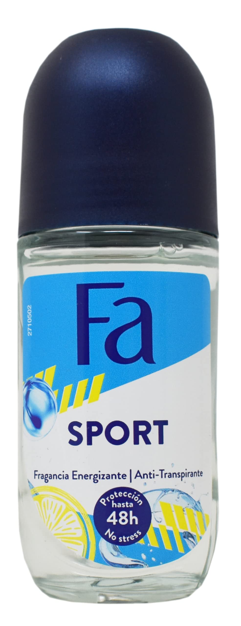 Fa Deodorant 1.7 Ounce Roll-On Sport (50Ml) (3 Pack)