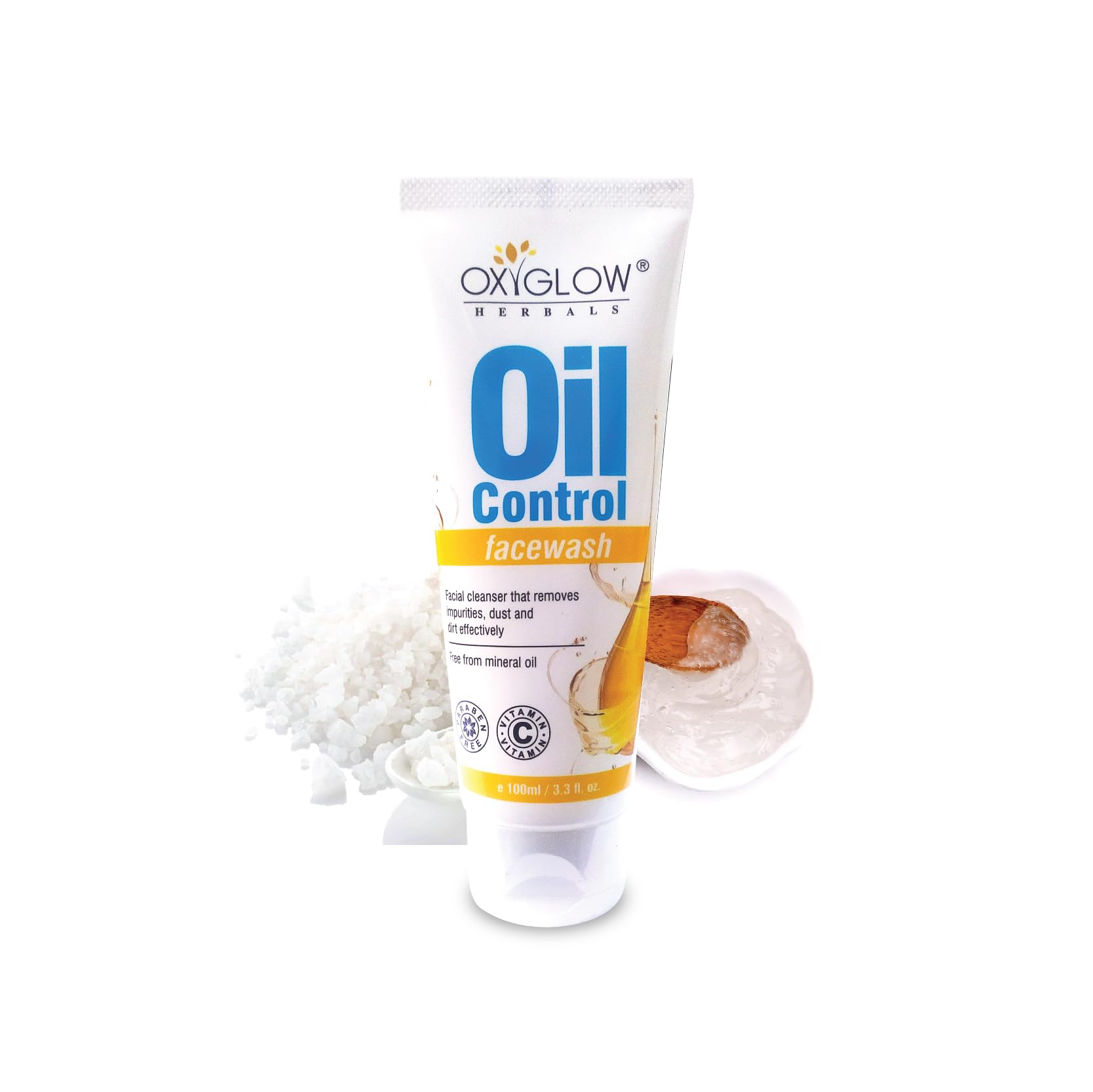 Oxyglow Oil Control Vitamin C Face Wash  100 Ml Face Wash