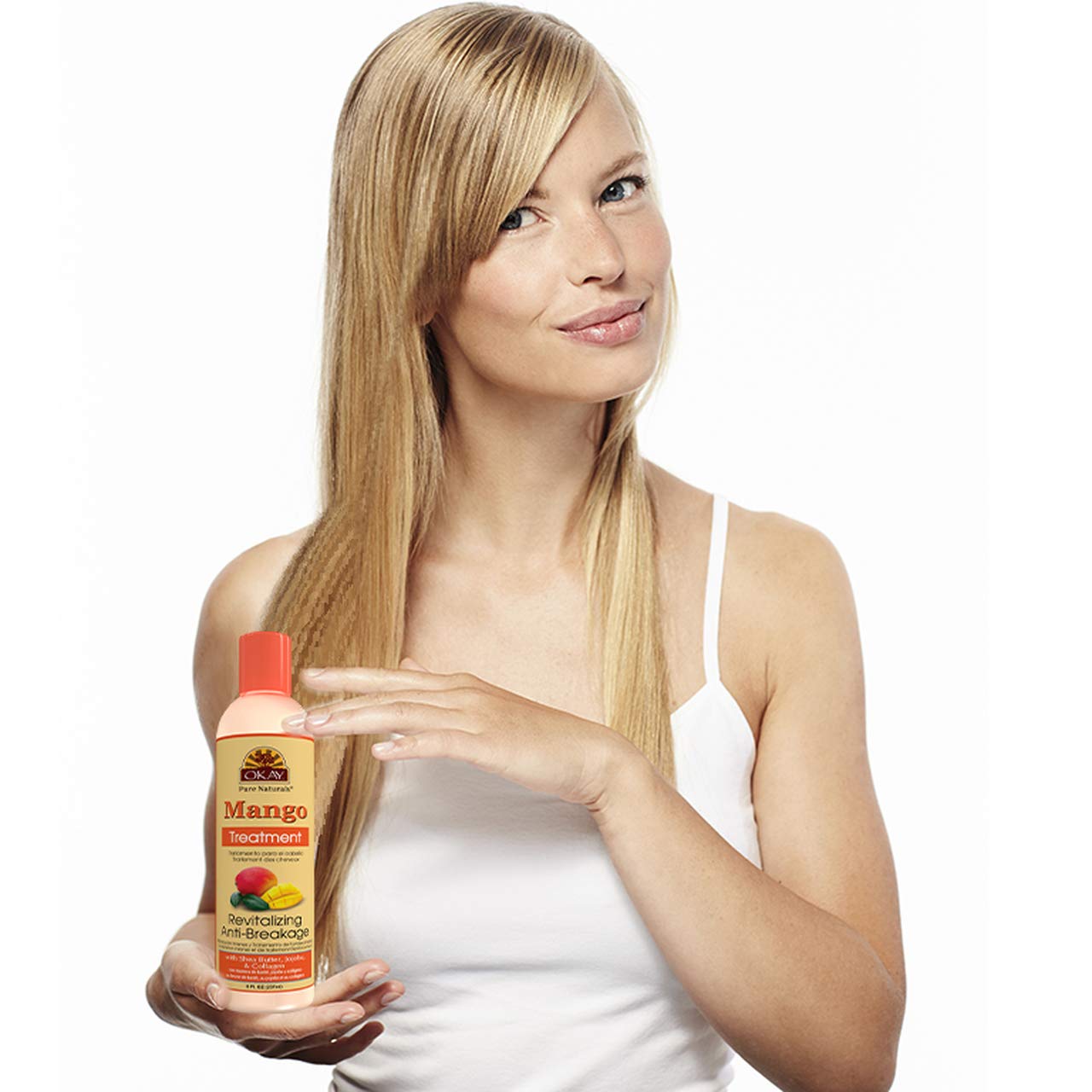 OKAY MANGO REVITALIZING ANTI BREAKAGE TREATMENT 8oz / 237ml