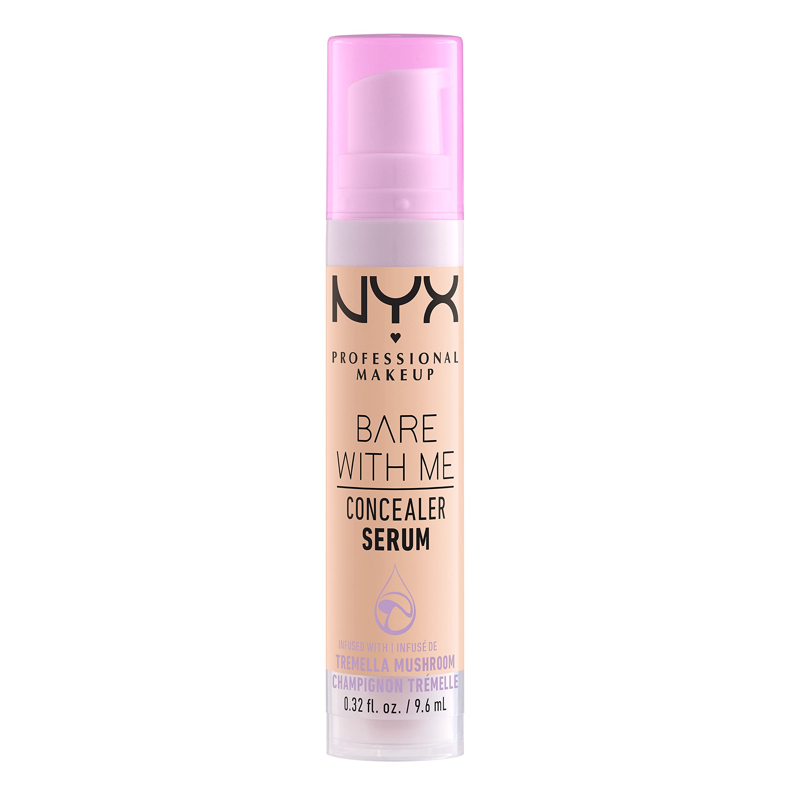 NYX PROFESSIONAL MAKEUP Bare With Me concealer Serum, Up To 24Hr Hydration - Vanilla
