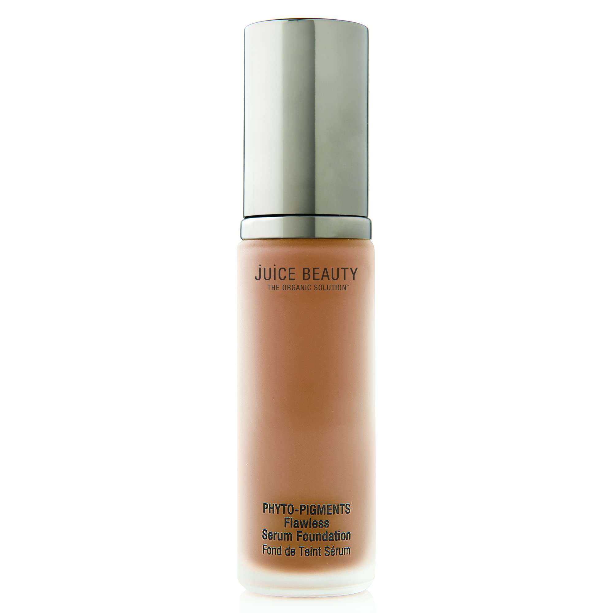 Juice Beauty PHYTO-PIGMENTS Flawless Serum Foundation - Medium Tawny| Skin-Perfecting + Age-Defying Serum in One | Plant-Derived