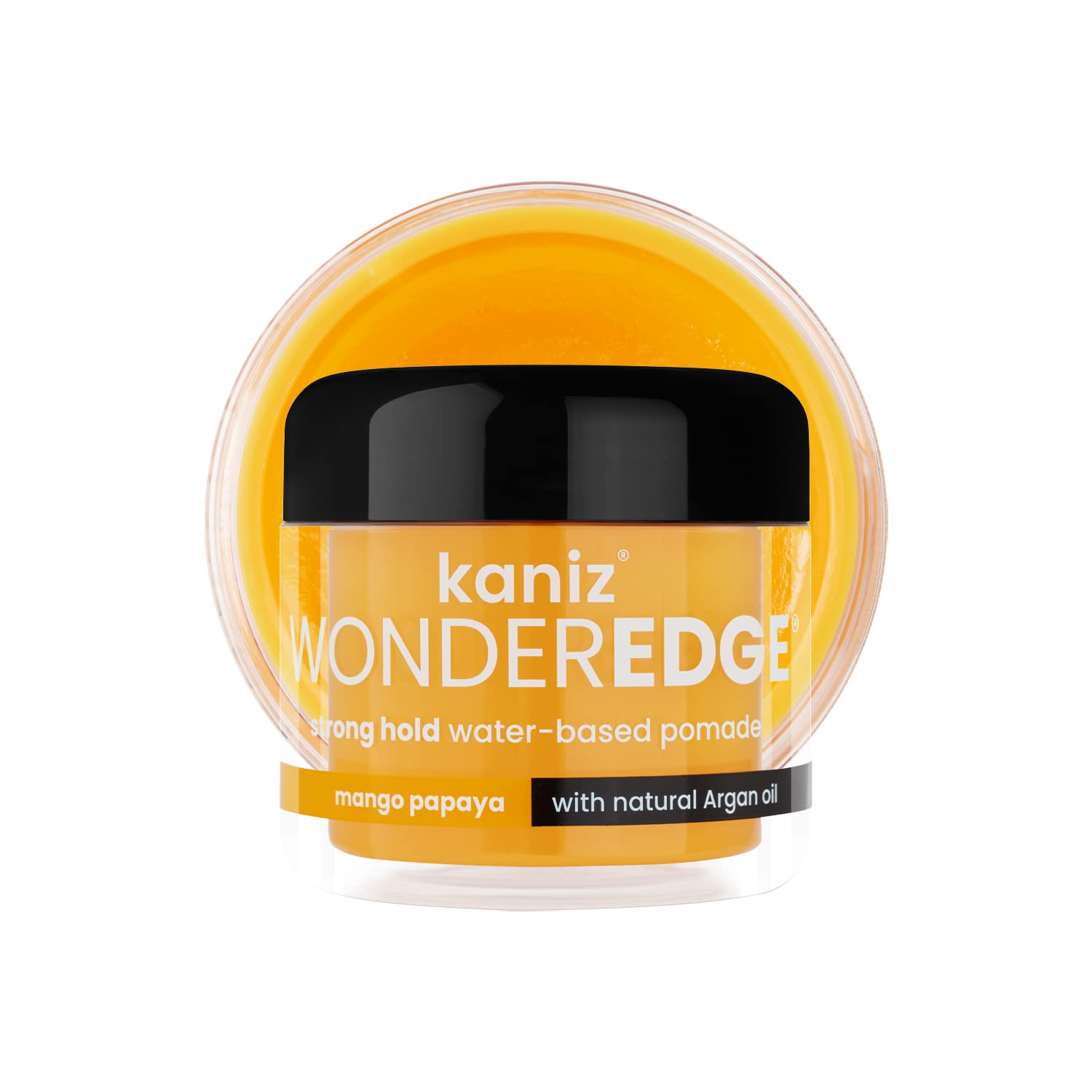 Kaniz Wonderedge Water-Based Pomade Mango Papaya 4 Fl Oz (Pack Of 2)