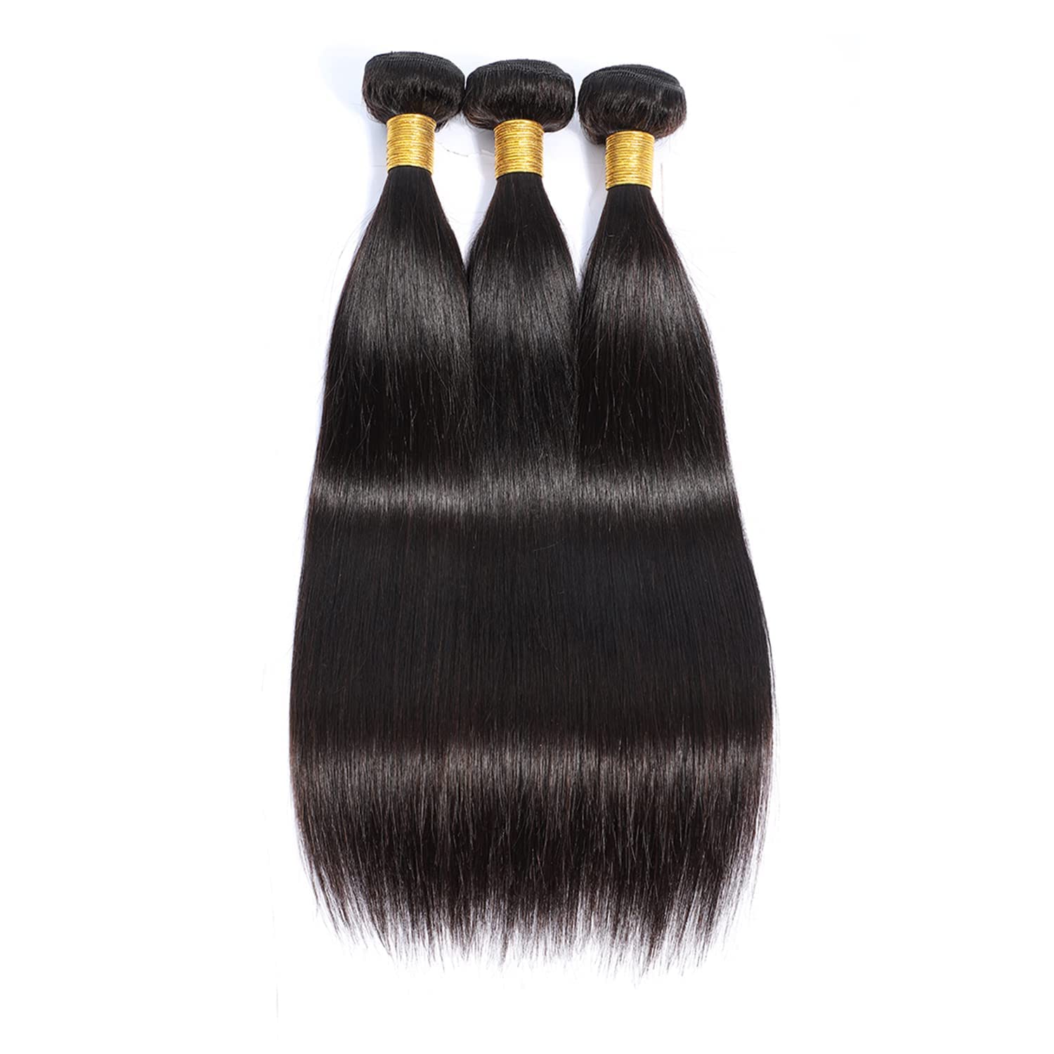 Selina Straight Bundles With Closure,3 Bundles And Closure Human Hair Straight,Free Part Closure,Unprocessed Human Hair Bundles