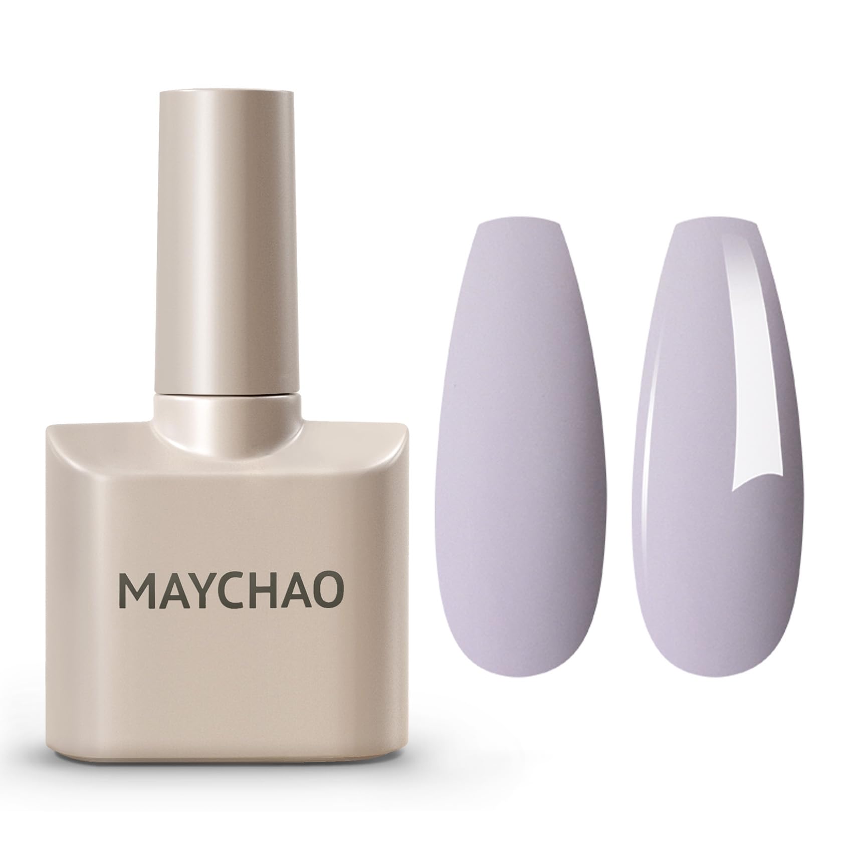 MAYCHAO 15ML Gel Nail Polish 1Pc Lavender Gel Polish Soak Off UV LED Nail Polish Nail Art Starter Manicure Salon DIY at Home, 0.