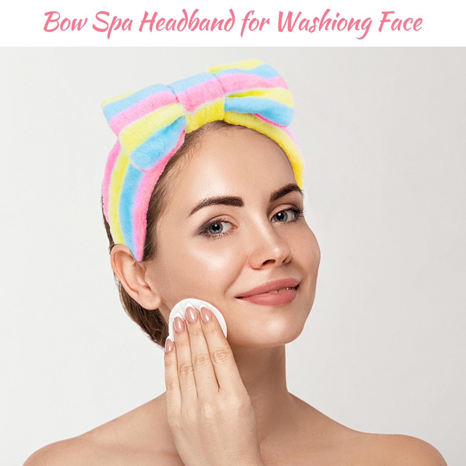 Ondder 6 Pack Makeup Headband Spa Headbands For Women Girls-Series 2