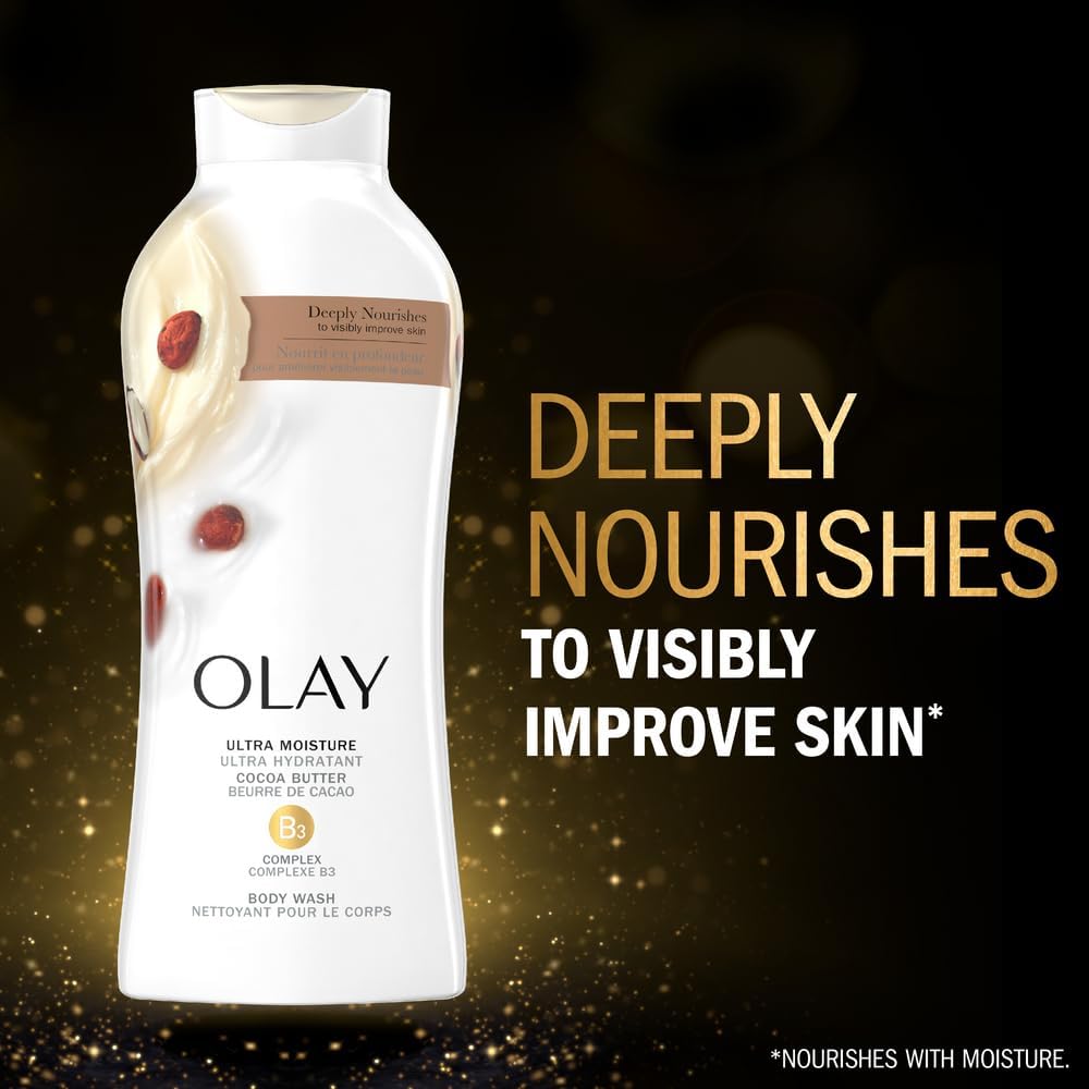 Olay Ultra Moisture with Cocoa Butter (Pack of 4)