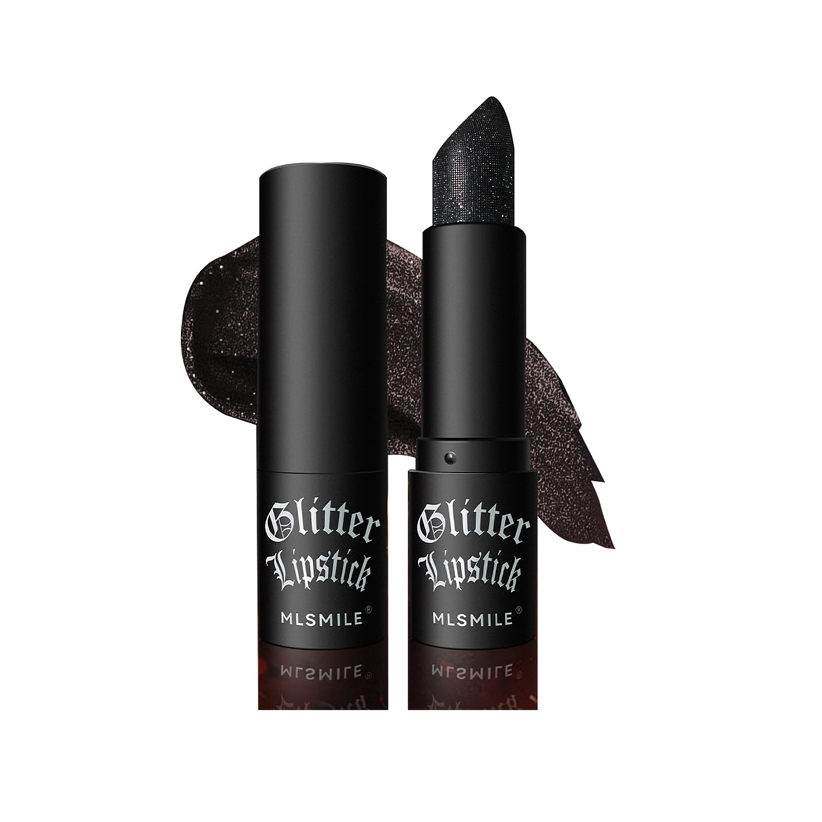Diamond Lipstick Lip Gloss Long Lasting Waterproof Glitter Lipstick & Eyeshadow, High Shine Non-Stick Cup Matte Lipstick, Flash