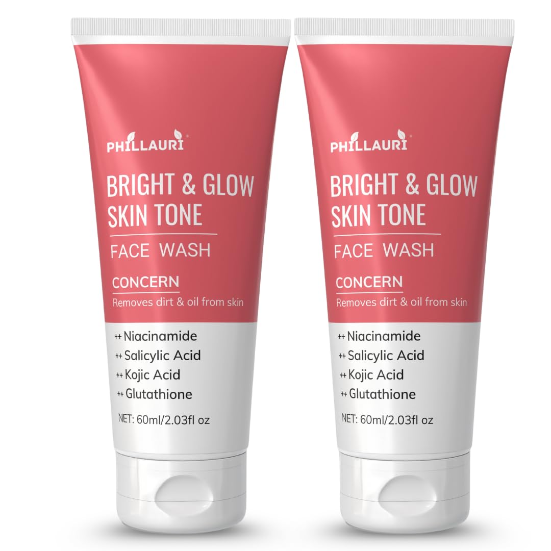 Bright Glow Face Wash | Reduces Tan | Bright Glow Facewash With Gentle Cleansers For Daily Skin Care | For Oily & Combination Sk