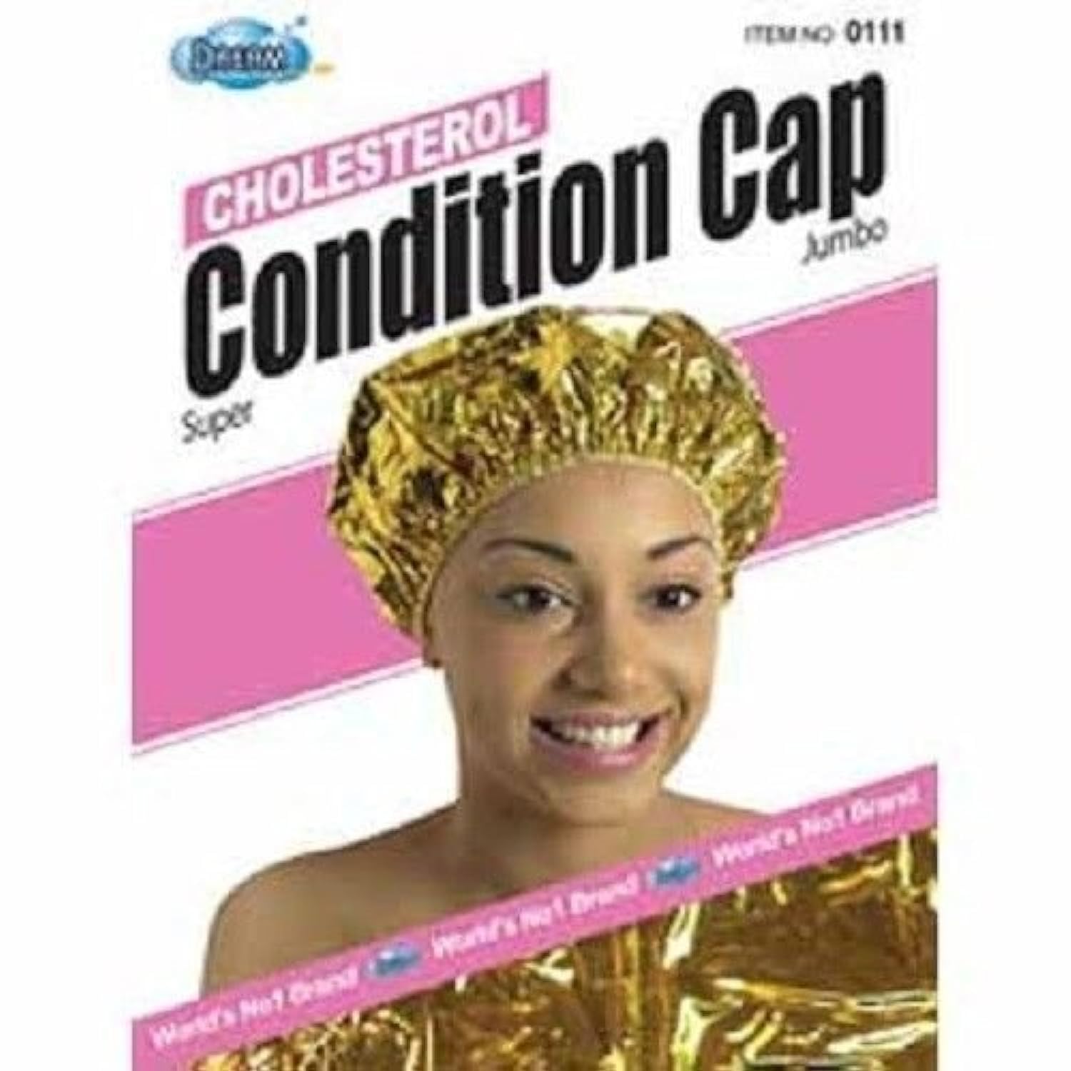 Dream Cholesterol Conditioning Cap Gold, One size fits all, cholesterol processing, special coating, body heat, natural heat, vi