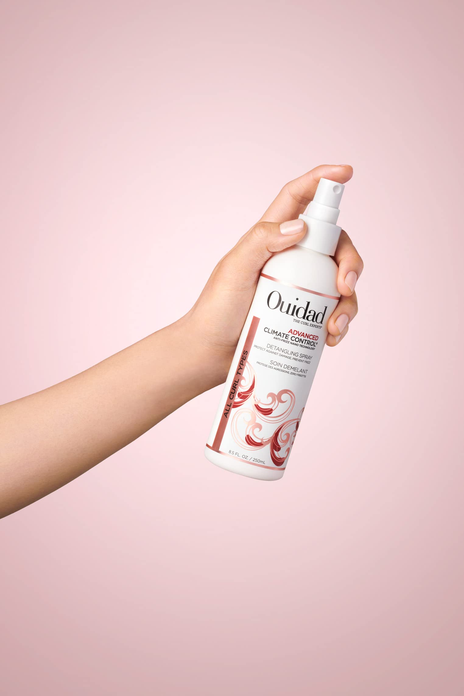 Ouidad Advanced Climate Control Detangling Spray, 8.5 Oz.