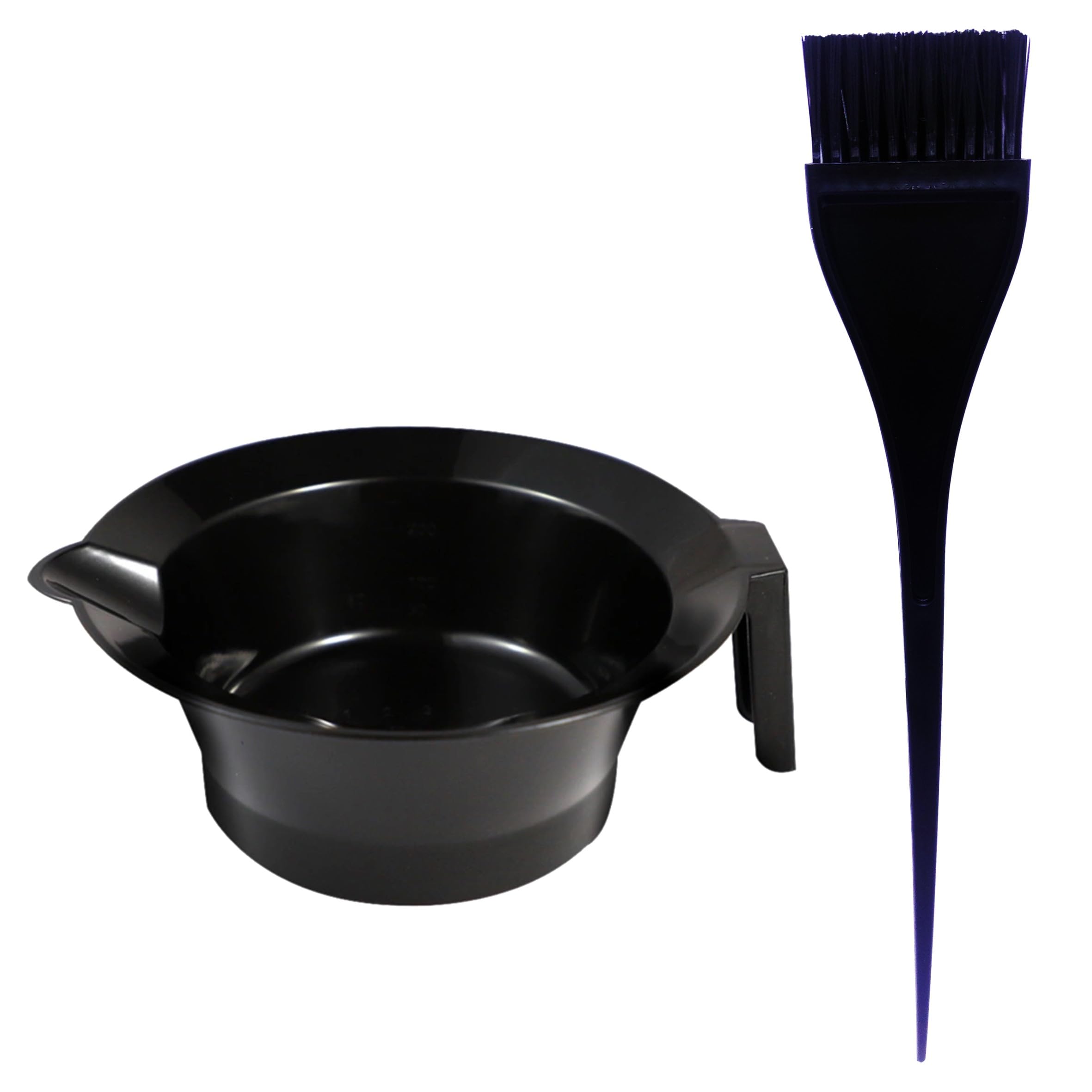 Trendy Look Beauty Salon Spa Professional Styling Hair Dye Applicator Colour Mixing Bowl With Brush (Hdb12Bowl)