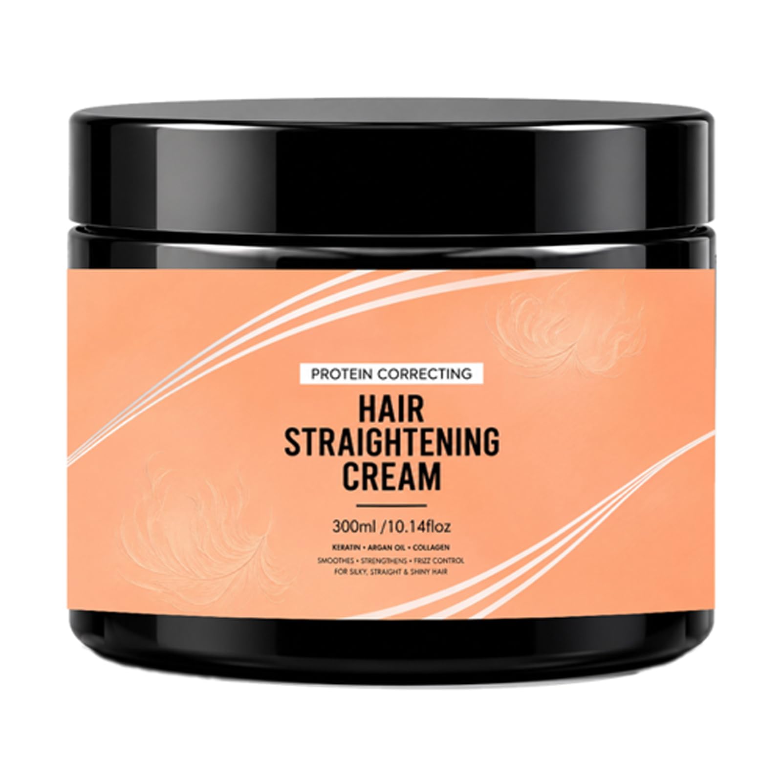 Keratin Protein Hair Straightening Cream  Frizz Control & Hair Smoothness