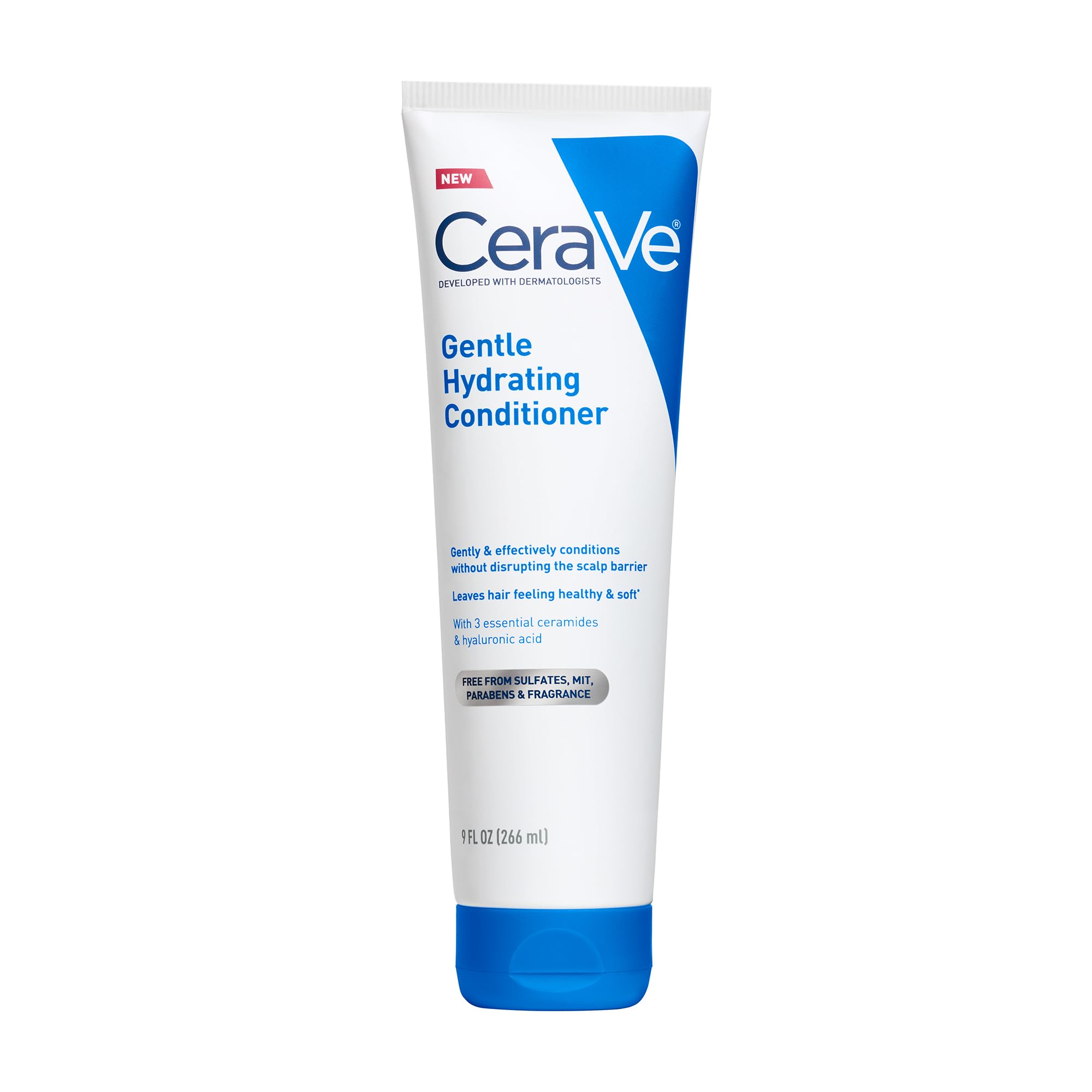 CeraVe Gentle Hydrating Conditioner, Hair Conditioner With Ceramides, Niacinamide & Hyaluronic Acid, Sulfate Free & Color Safe C