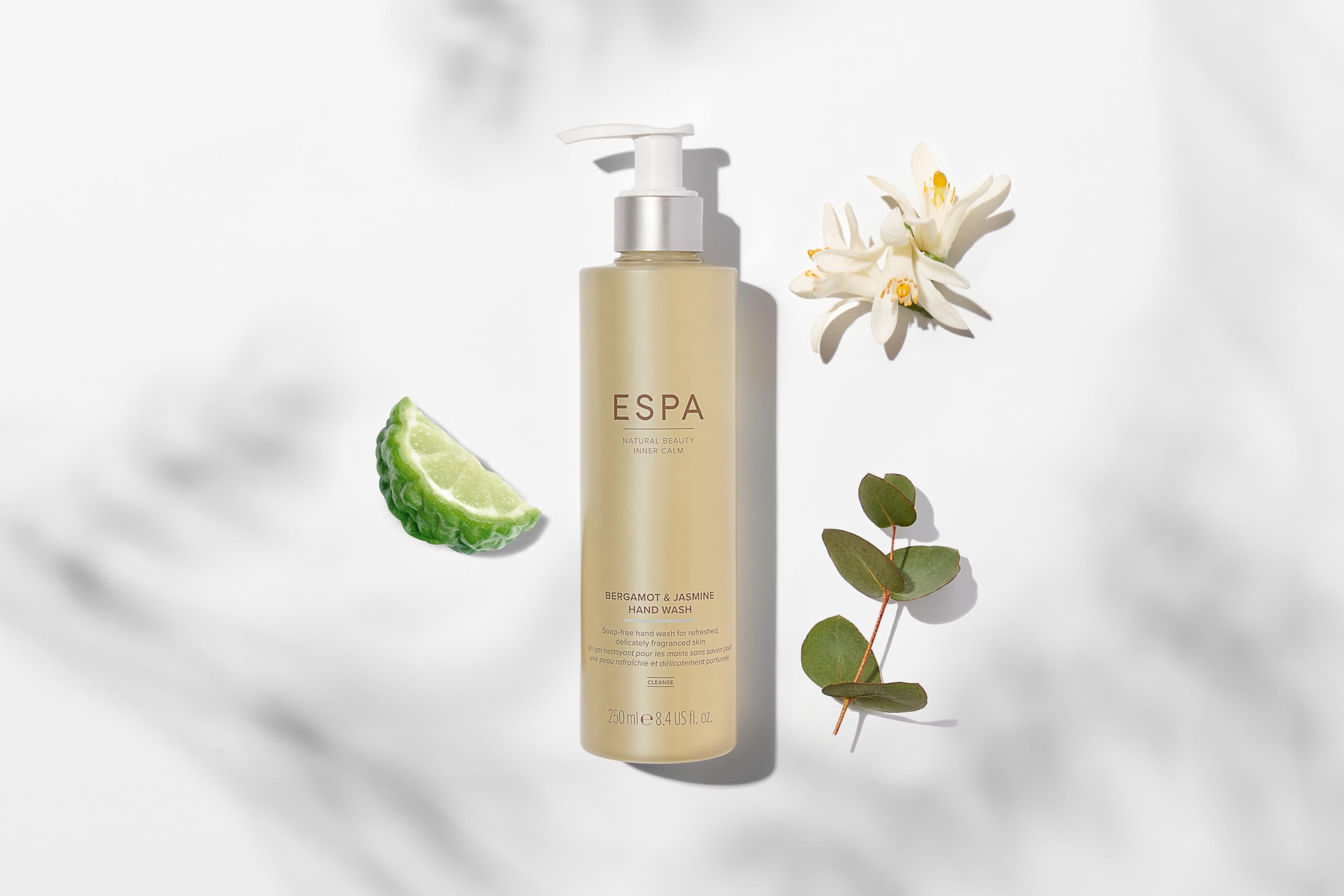 ESPA | Bergamot & Jasmine Hand Wash | 250ml | Essential Oils | Suitable for sensitive skin