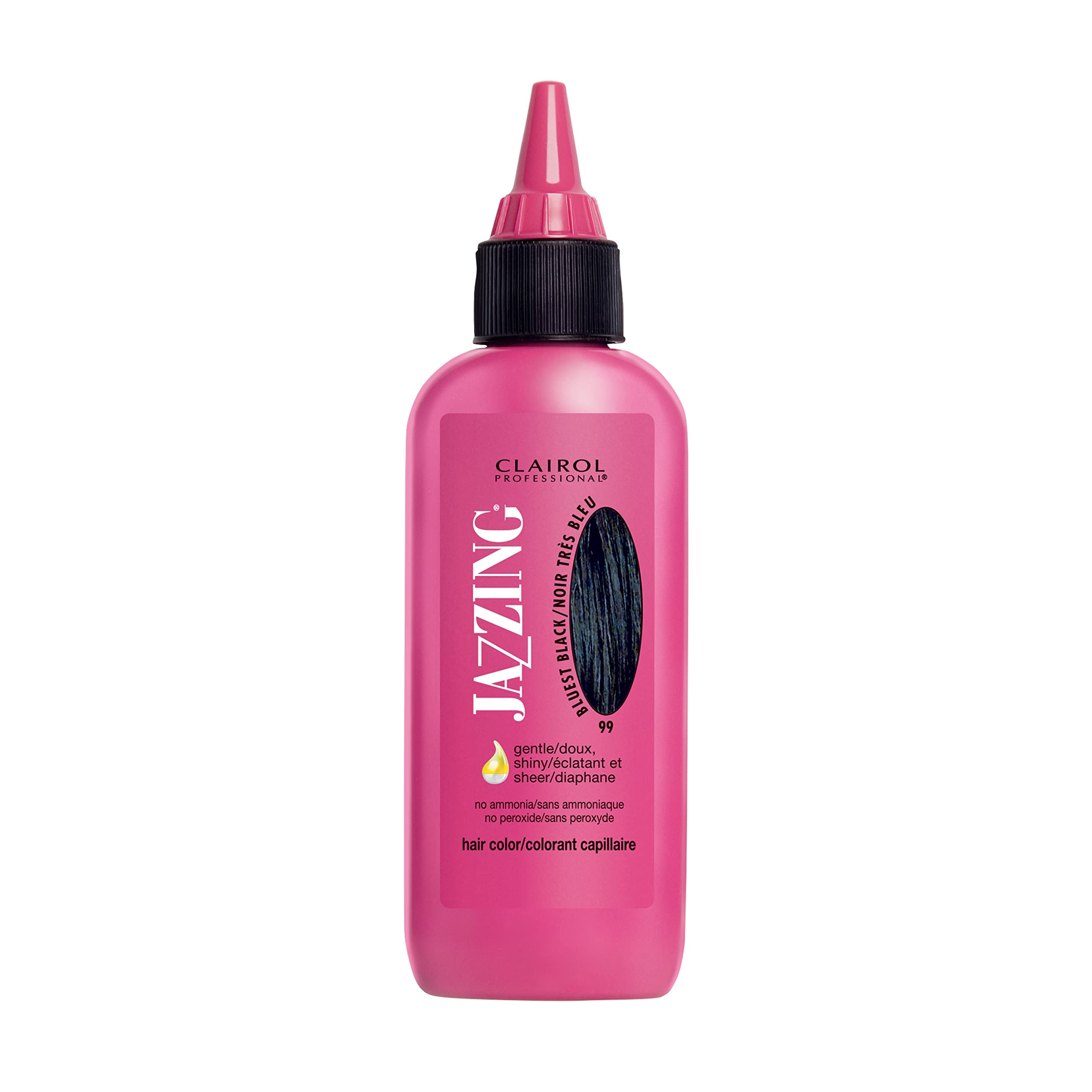 Clairol Professional Jazzing Hair Color No.099 Bluest Black, 3 Oz
