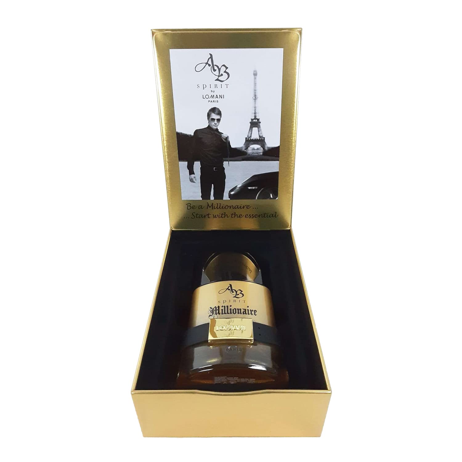 Ab Spirit Millionaire By Lomani Edt Spray 3.4 Oz For Men