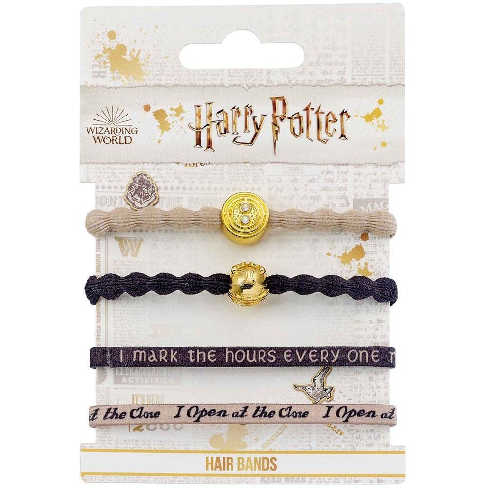 Harry Potter Time Turner And Golden Snitch Hair Band Set By The Carat Shop