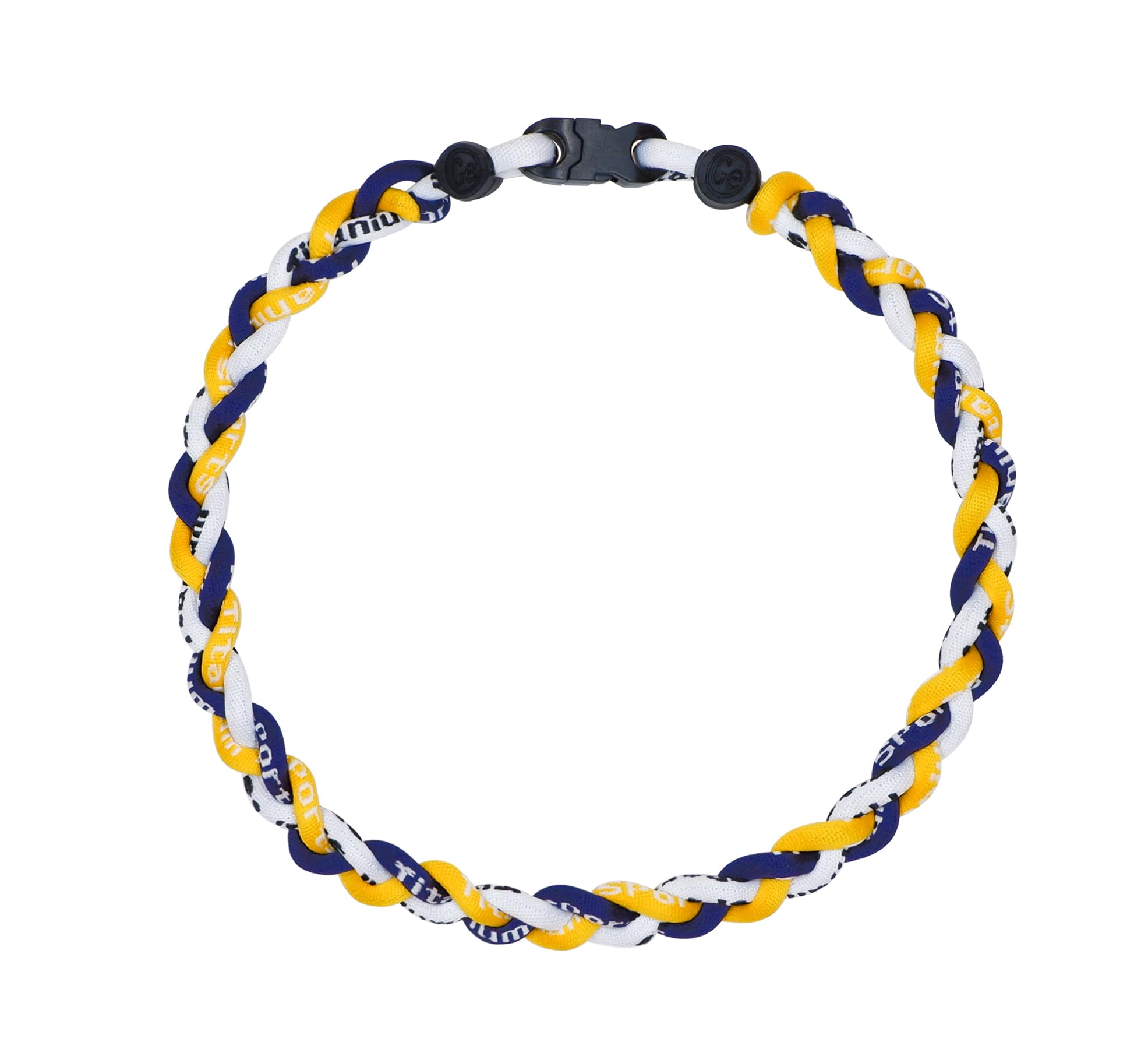 SUPBOMM Baseball Rope Necklaces, League Team Colors Braided Necklace, Baseball Team Gifts, MILBrewers