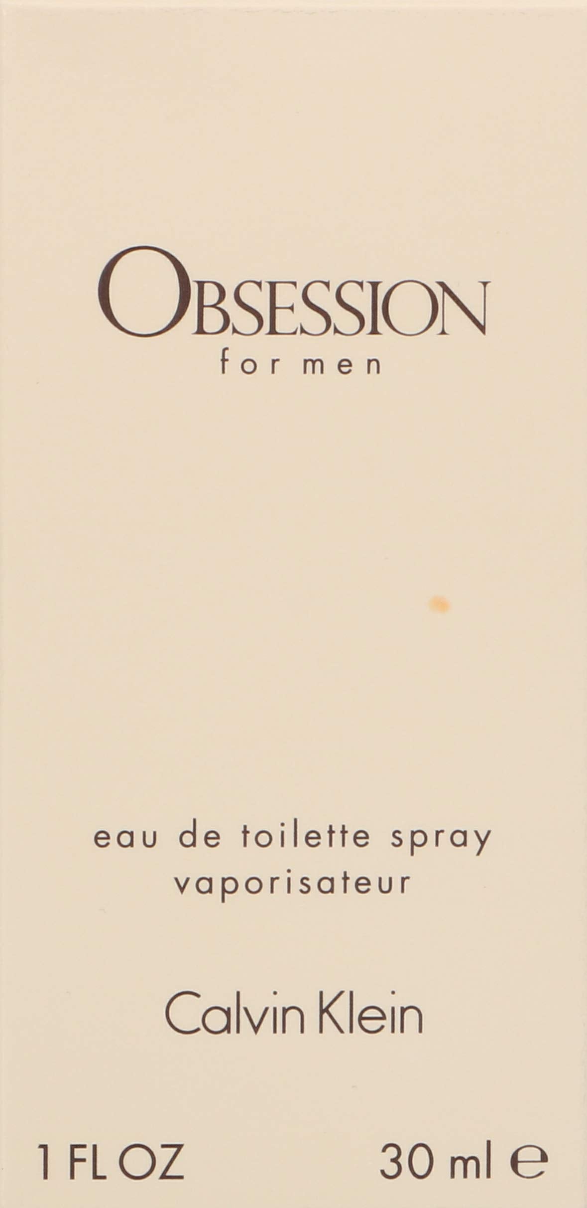 Calvin Klein Obsession for Men Eau de Toilette, 1 Fl Oz