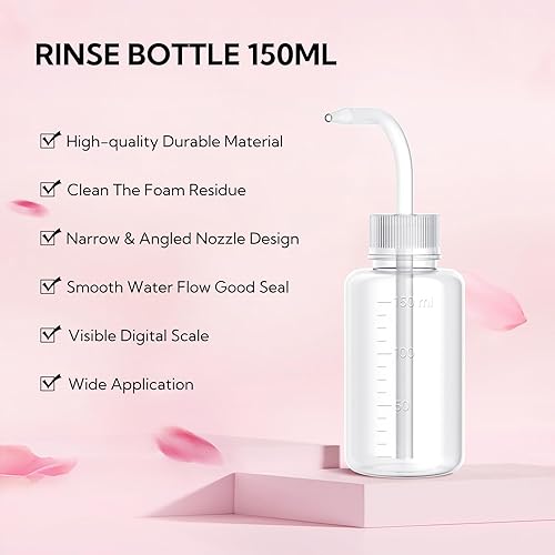 Breylee 100 Ml Lash Shampoo For Lash Extensions, Lash Fan Dryer+Rinse Bottle+Brushes+Cotton Puff, Eyelash Extension Cleanser, La