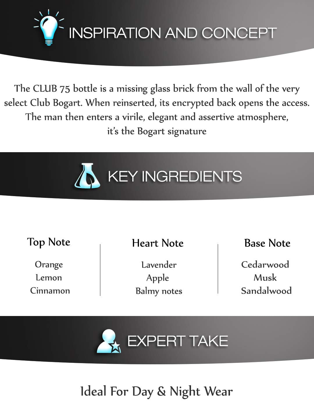 Club 75 By Jacques Bogart, 3.3 Oz Eau De Toilette For Men