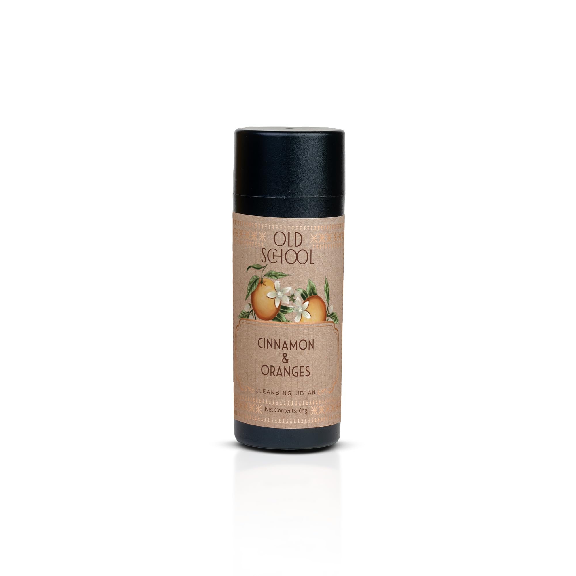 Old School Rituals Cinnamon & Oranges Cleansing Ubtan | Exfoliating Face Wash Powder | For Radiant & Clear Skin | 60G | Removes 