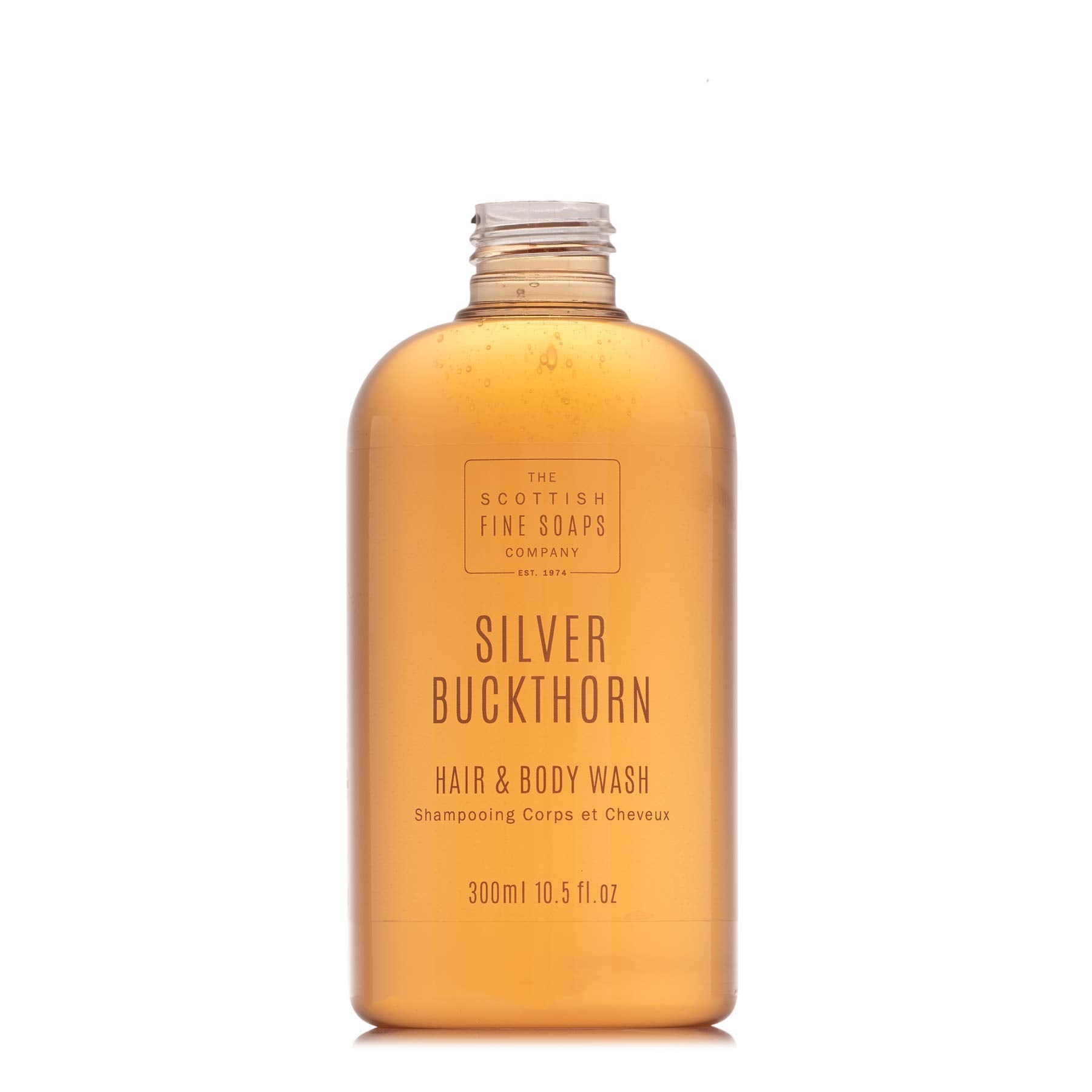 Scottish Soaps Silver Buckthorn Hair & Body Shampoo 300Ml Pump Bottle By Scottish Fine Soaps