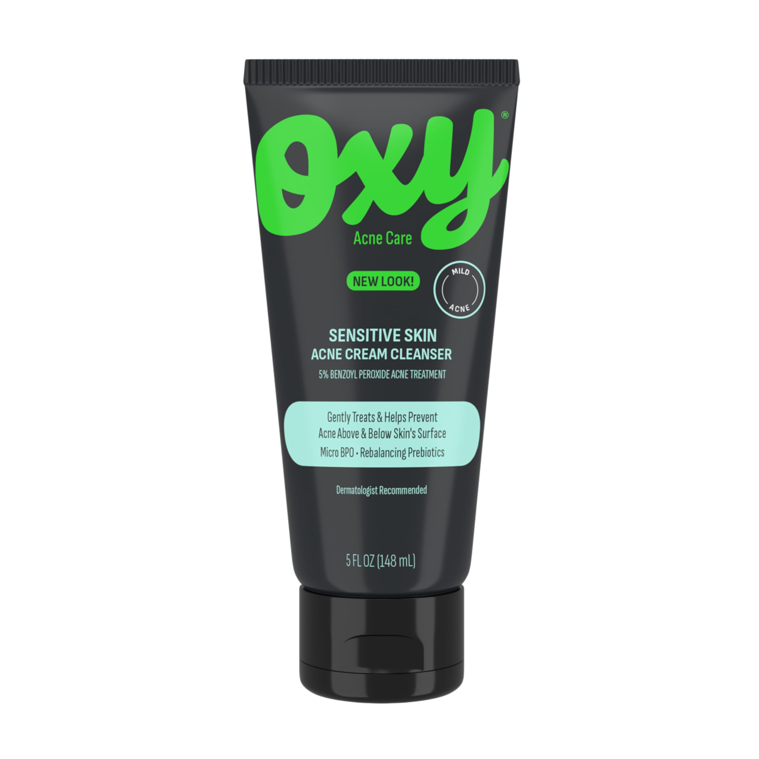 Oxy Maximum Action Sensitive Advanced Face Wash, 5 Ounce Bottle