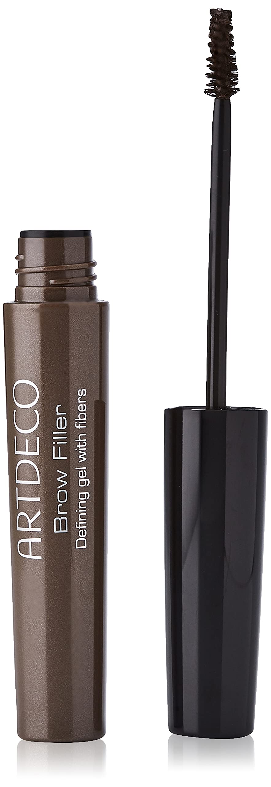 ARTDECO Brow Filler - Brown N03 - Make Brows Fuller & Thicker - Tinted Gel Shapes, Defines Brows & Fixes Them in Place - Mini Br