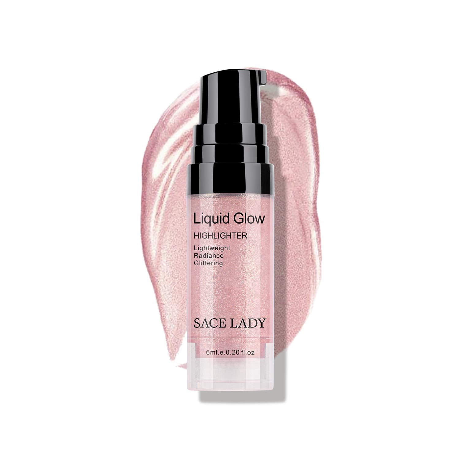 SACE LADY Liquid Highlighter Makeup Shimmer and Shine Ultra-Smooth Radiant Illuminator For Face Cheekbone Body Glow Bronzer Glit