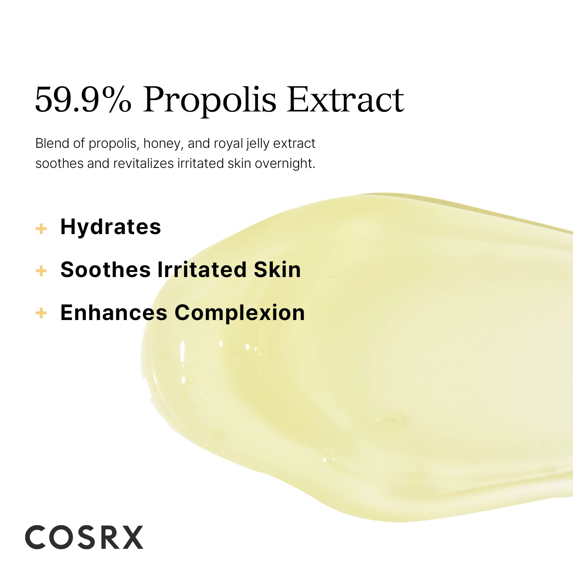 Cosrx Full Fit Propolis Honey Overnight Mask | 2.03 Fl.Oz / 60Ml | Propolis Extract 87% | Korean Skin Care, Cruelty Free, Parabe