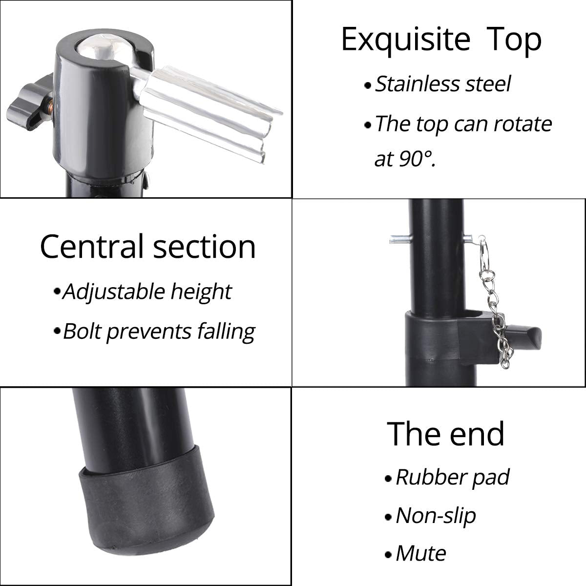 Alileader 55 Inch Wig Stand Tripod Mannequin Head Stand Heavy Duty Wig Stand Tripod With Head Wig Head Stand For Styling Wig Hea